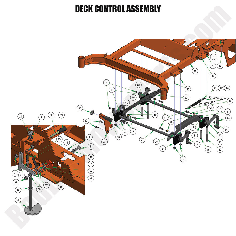 2024 Rebel & Rebel X - Deck Control Assembly